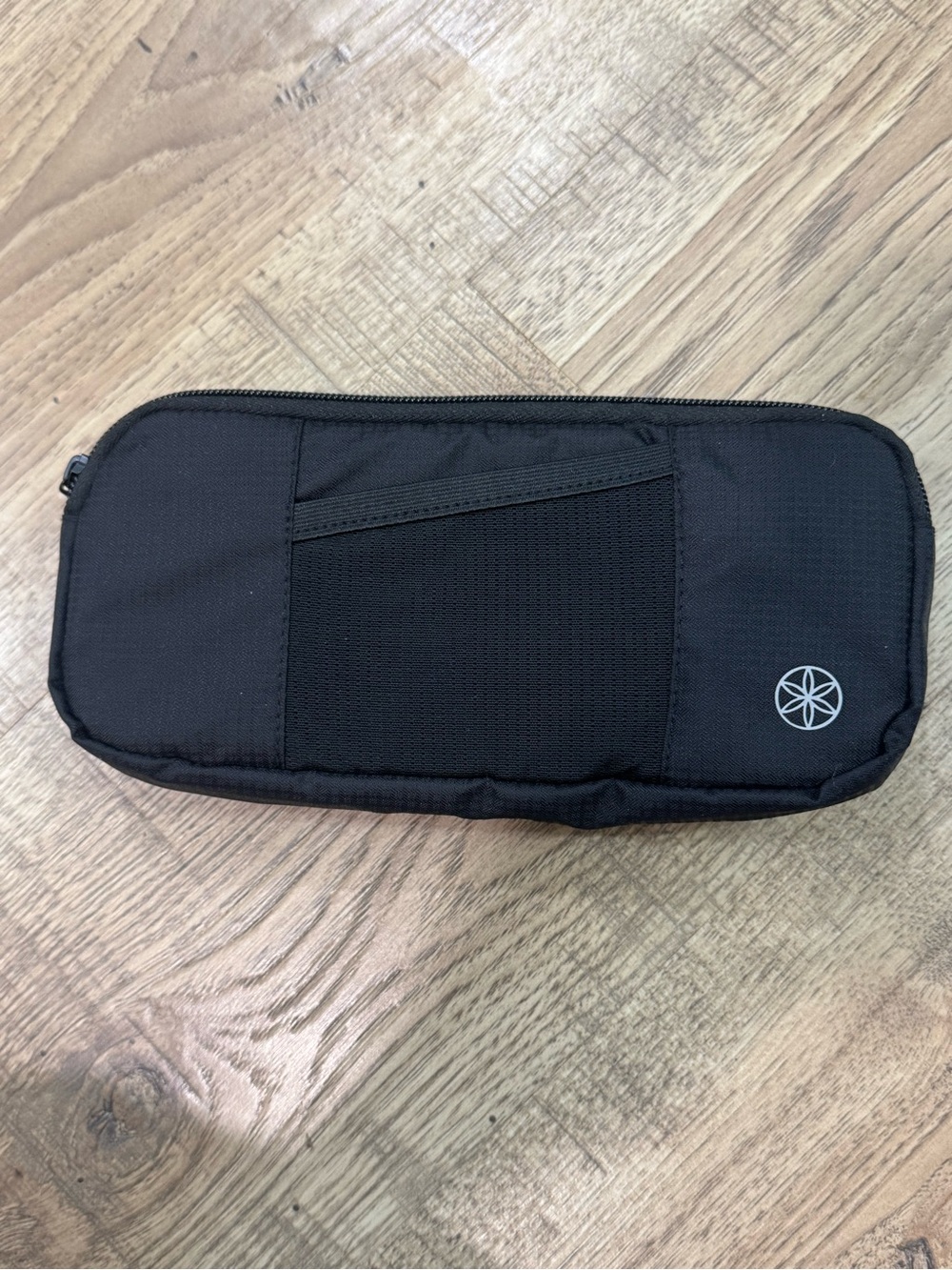 black Gaiam Running Pack, a lightweight, hands-free storage waist bag